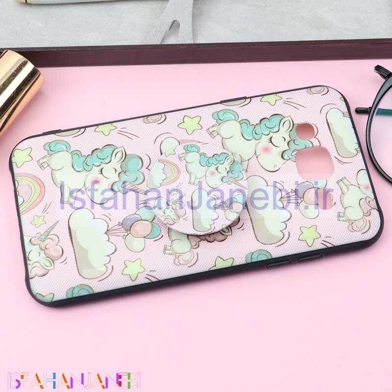 اصفهان جانبی-قاب فانتزی برجسته + پاپ سوکت کد8 سامسونگ J5