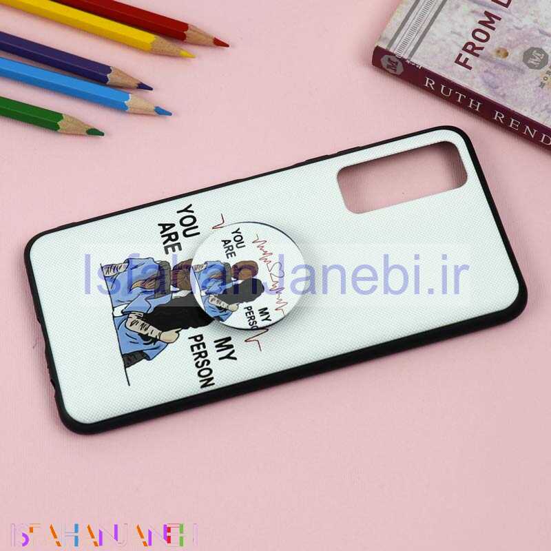 اصفهان جانبی-قاب فانتزی برجسته + پاپ سوکت طرح Friends هواوی Y7a سری D
