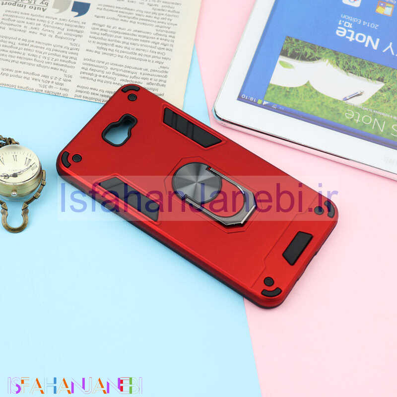 اصفهان جانبی-قاب ضد ضربه محافظ لنز دار هولدر دار بتمن Samsung Galaxy J7 Prime سری A