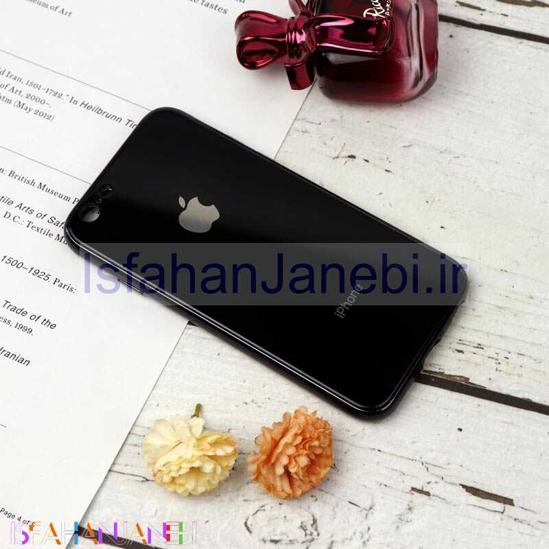 اصفهان جانبی-قاب محافظ لنزدار My Case پشت گلسی iPhone 6/6s مشکی