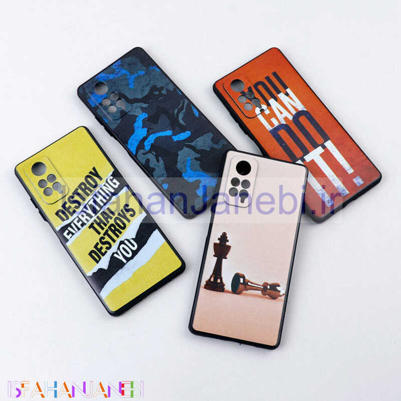 اصفهان جانبی-قاب دور ژله ای طرحدار پسرانه محافظ لنزدار ایرانی Xiaomi Redmi Note 11 / 11s