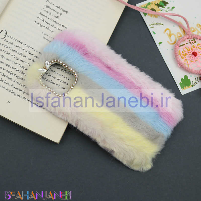 اصفهان جانبی-قاب پشمالو رنگین کمانی آیفون iPhone 12 Pro