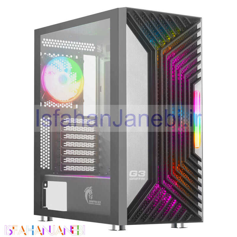 اصفهان جانبی-کیس کامپیوتر گرین GREEN GRIFFIN G3 ARGB