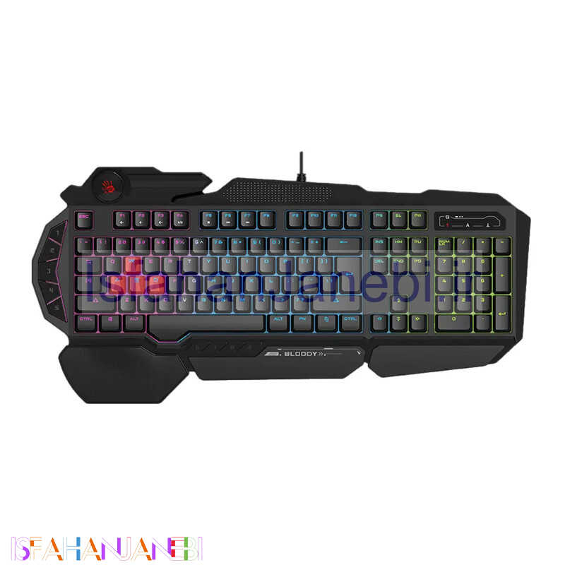 اصفهان جانبی-کیبورد گیمینگ بلادی B314