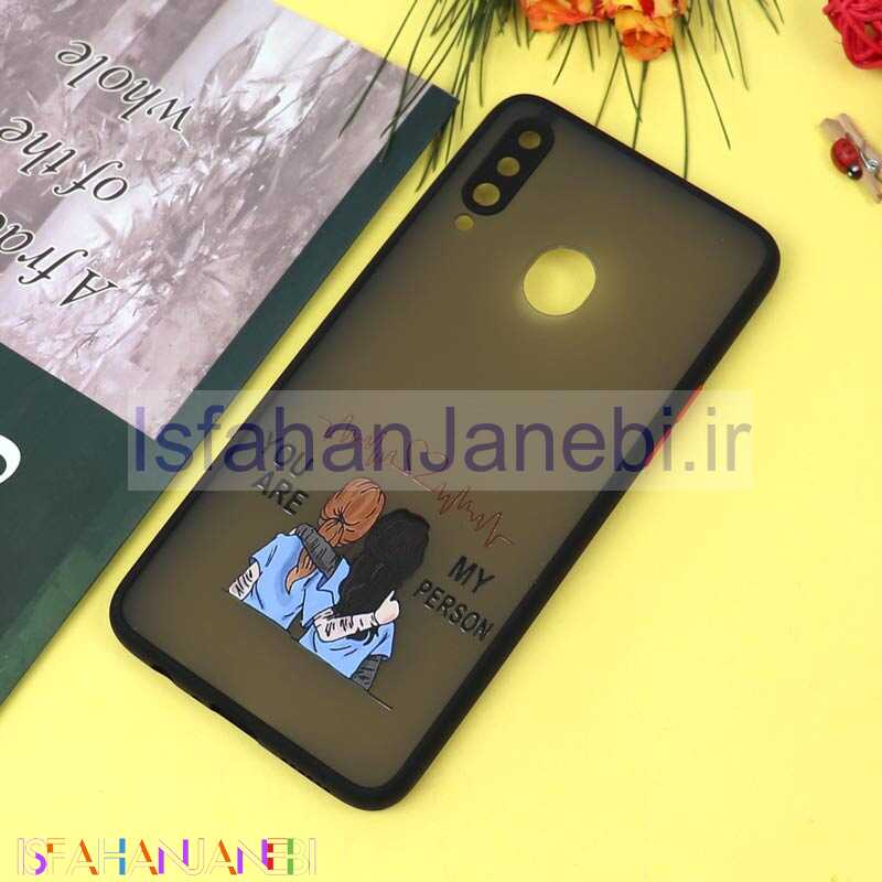 اصفهان جانبی-قاب PC مات محافظ لنزدار طرحدار Friends سامسونگ A20s