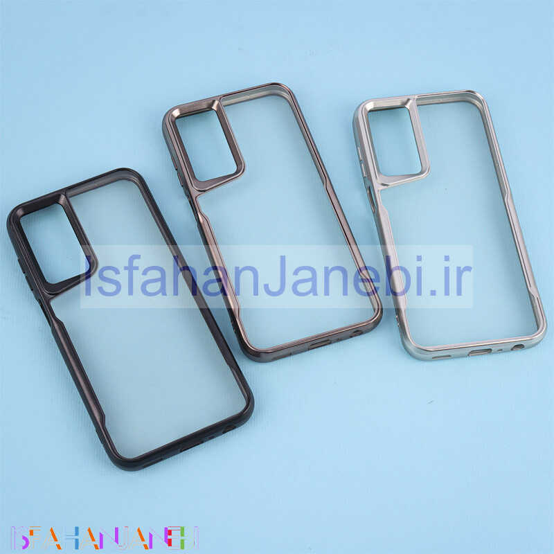اصفهان جانبی-قاب ژله ای شفاف سامسونگ Galaxy A25 طرح تیتانیوم