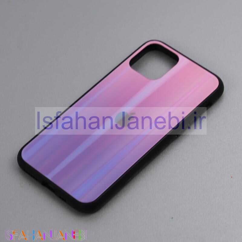 اصفهان جانبی-قاب لیزری پشت گلسی iPhone 11 Pro کد3 سری B