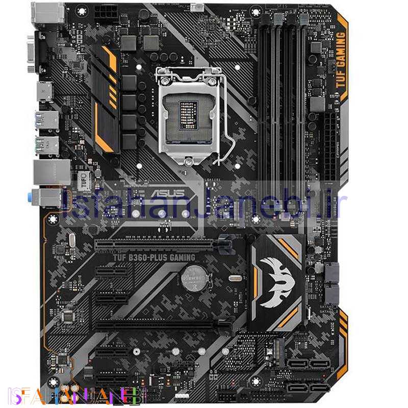 اصفهان جانبی-مادربرد ایسوس TUF B360-PLUS GAMING DDR4