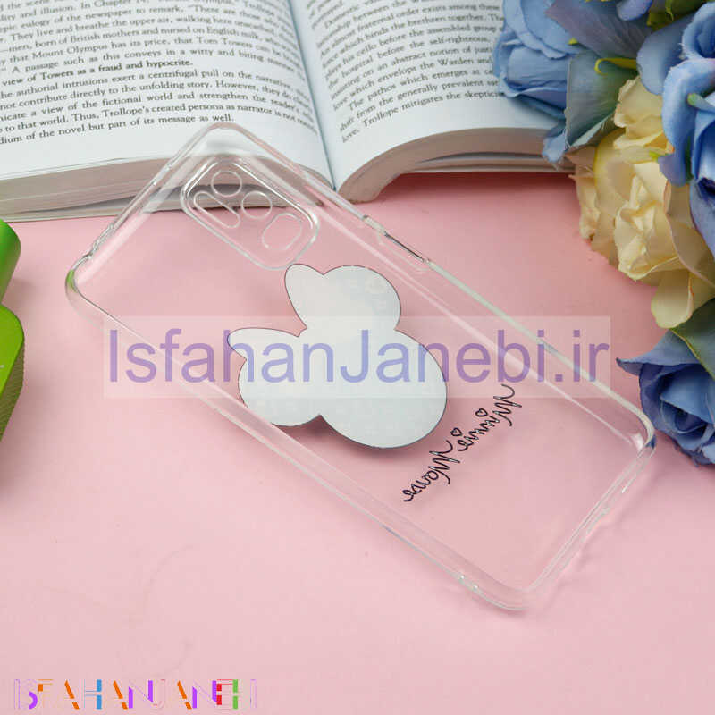 اصفهان جانبی-قاب ژله ای شفاف طرحدار مینی موس Xiaomi Poco M3 Pro