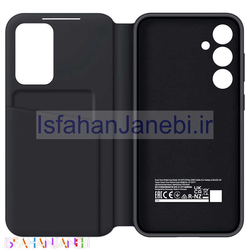 اصفهان جانبی-قاب سیلیکونی اورجینال Wallet Case رنگی Samsung Galaxy S23 FE 5G