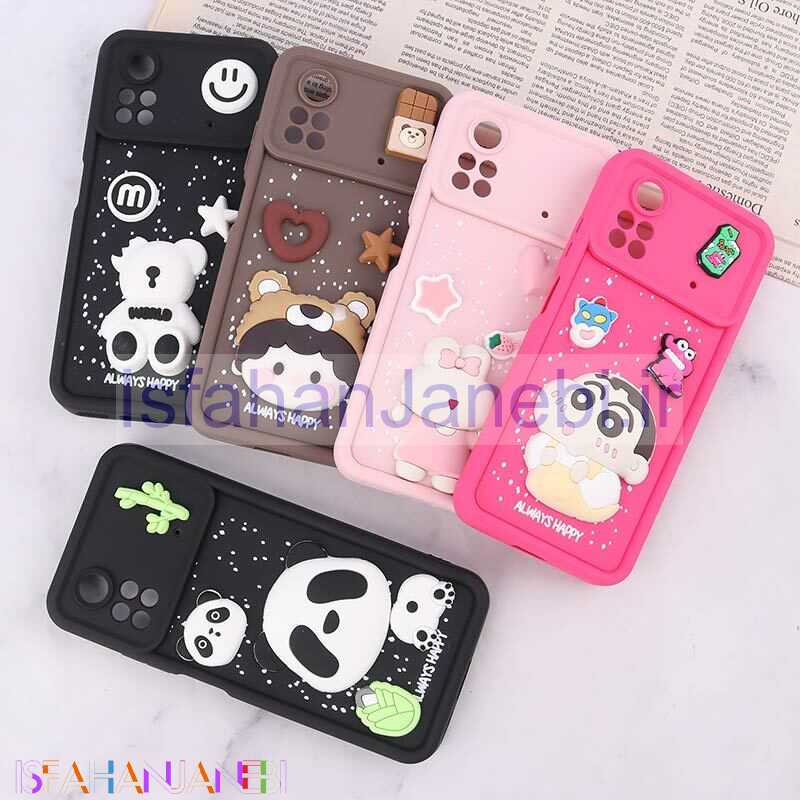 اصفهان جانبی-قاب سیلیکونی سولید شیائومی Poco X4 Pro 5G محافظ لنزدار