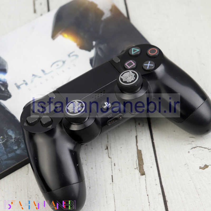 اصفهان جانبی-روکش آنالوگ دسته بازی Play Station/XBOX طرح Black Panther طوسی