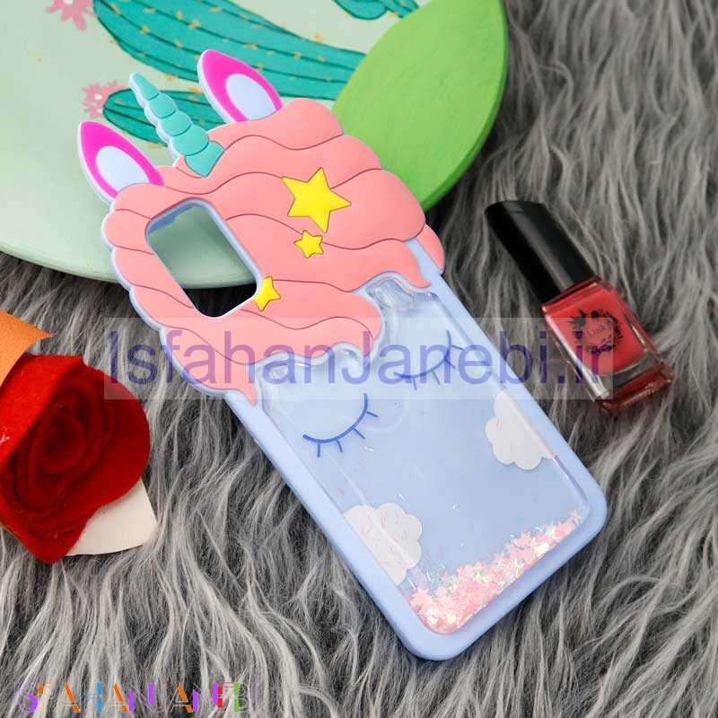 اصفهان جانبی-قاب سیلیکونی آکواریومی یونیکورن Xiaomi Poco M3