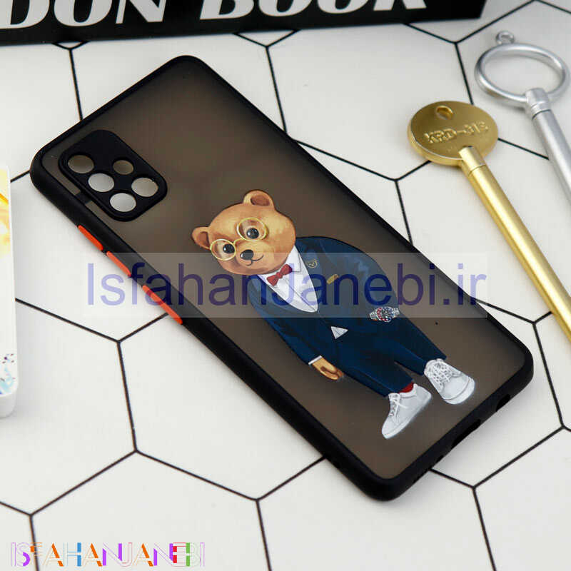 اصفهان جانبی-قاب PC مات محافظ لنزدار طرحدار Samsung Galaxy A51