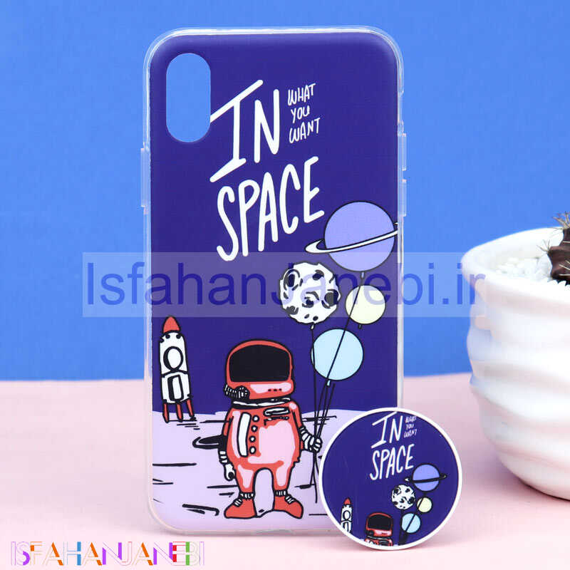 اصفهان جانبی-قاب + پاپ سوکت iPhone X کد6