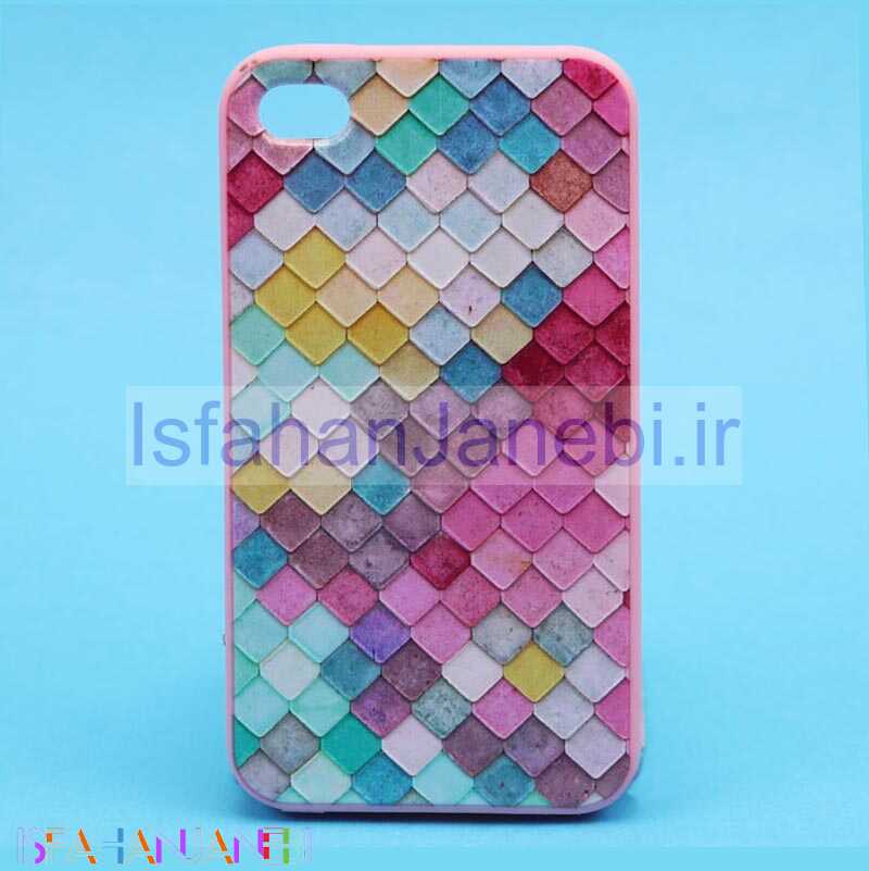 اصفهان جانبی-قاب فانتزی برجسته صورتی طرح مختلف آیفون iPhone 4/4s