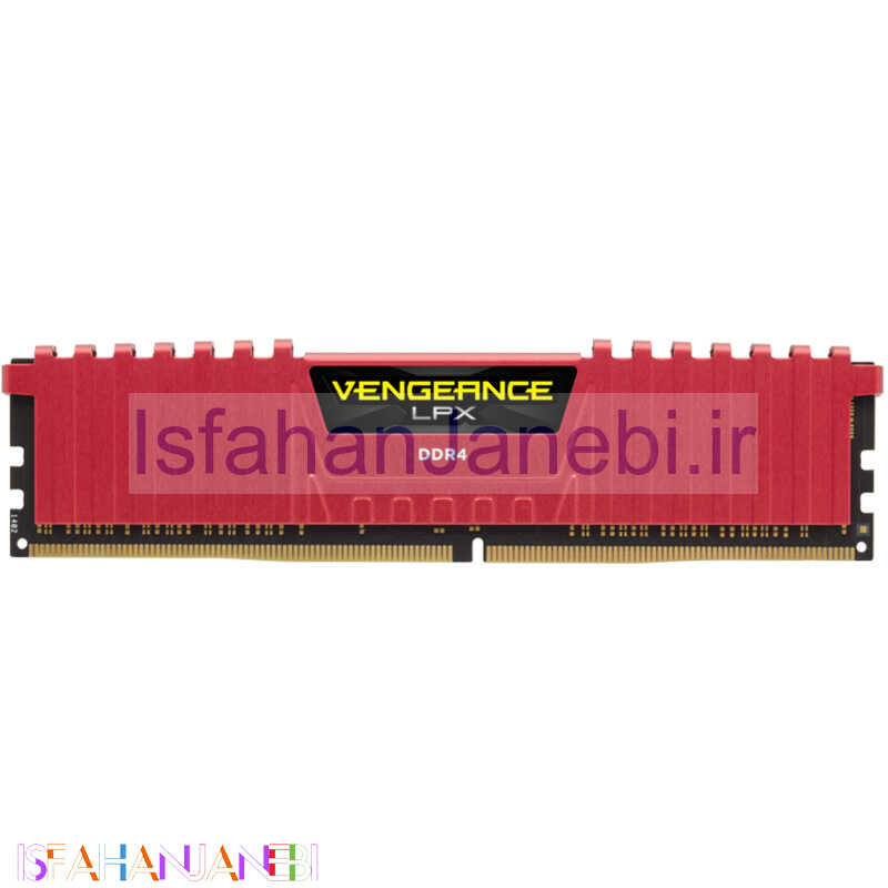 اصفهان جانبی-رم کامپیوتر کورسیر Corsair Vengeance LPX 8GB DDR4 2400MHz C16