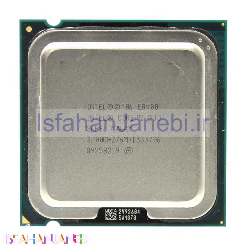اصفهان جانبی-پردازنده اینتل Core 2 Duo E8400