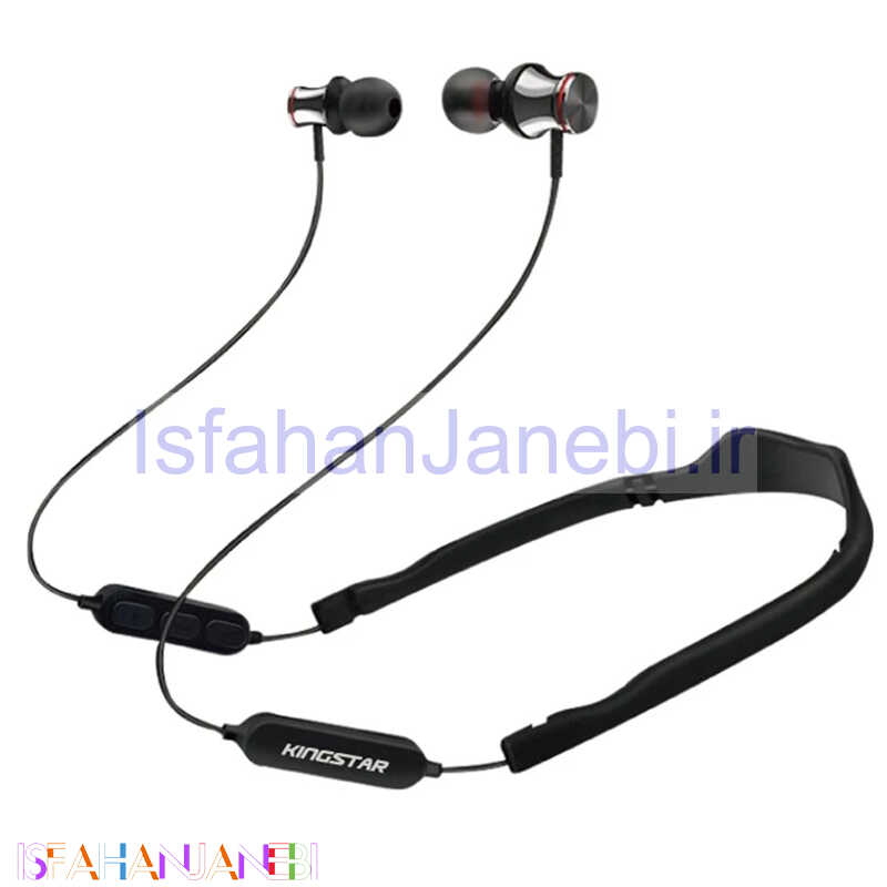 اصفهان جانبی-هندزفری بلوتوث دورگردنی KingStar KBE80