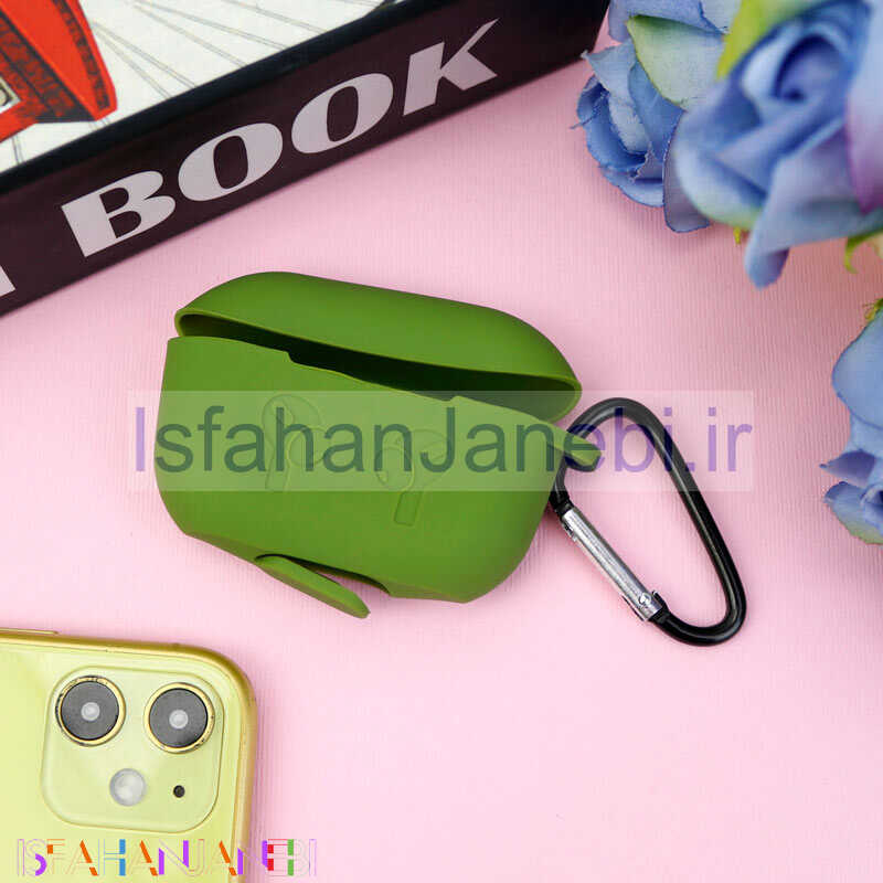 اصفهان جانبی-محافظ ایرپاد پرو سیلیکونی سبز