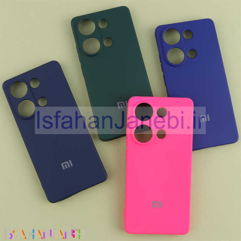 اصفهان جانبی-قاب سیلیکونی Highcopy زیر بسته محافظ لنزدار شیائومی Redmi Note 13 Pro 4G