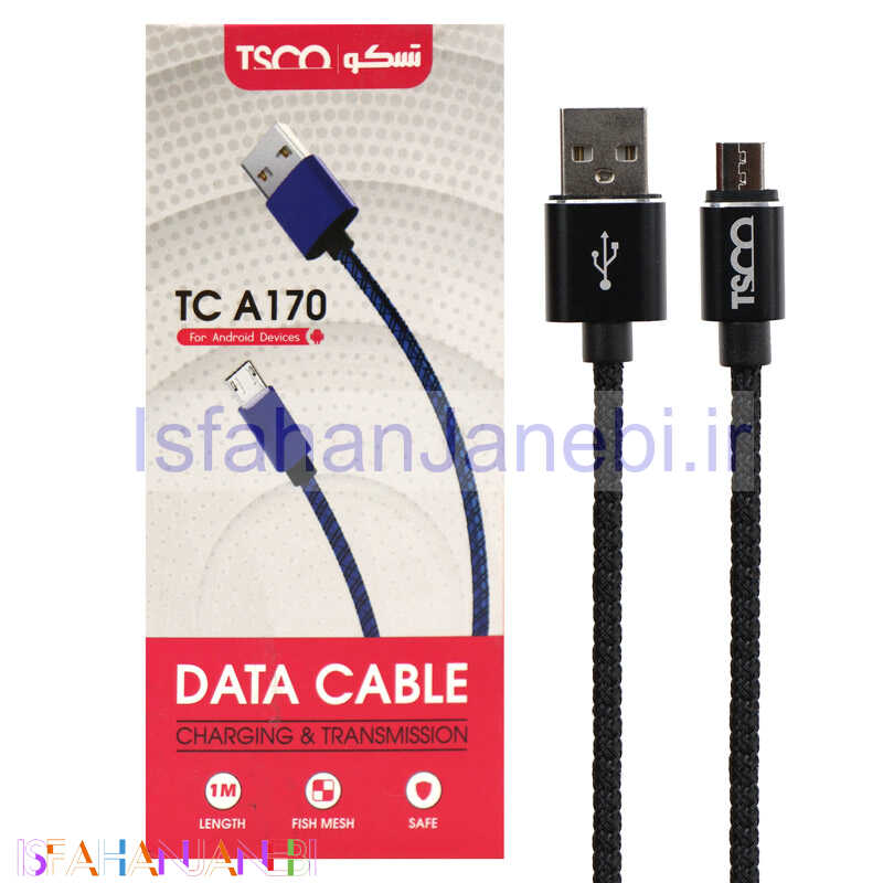 اصفهان جانبی-کابل کنفی میکرو یو اس بی TSCO TC A170 2.1A 1m