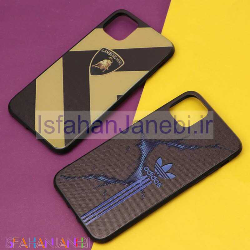 اصفهان جانبی-قاب فانتزی برجسته طرح لوگو آیفون iPhone 11 Pro Max سری H