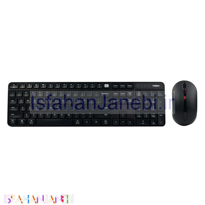 اصفهان جانبی-کیبورد و موس بی سیم شیائومی MIIIW MWWC01