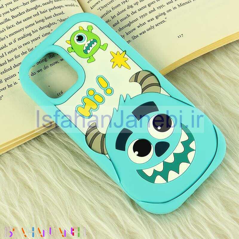 اصفهان جانبی-قاب سیلیکونی آیفون iPhone 12 / 12 Pro طرح سالیوان برجسته