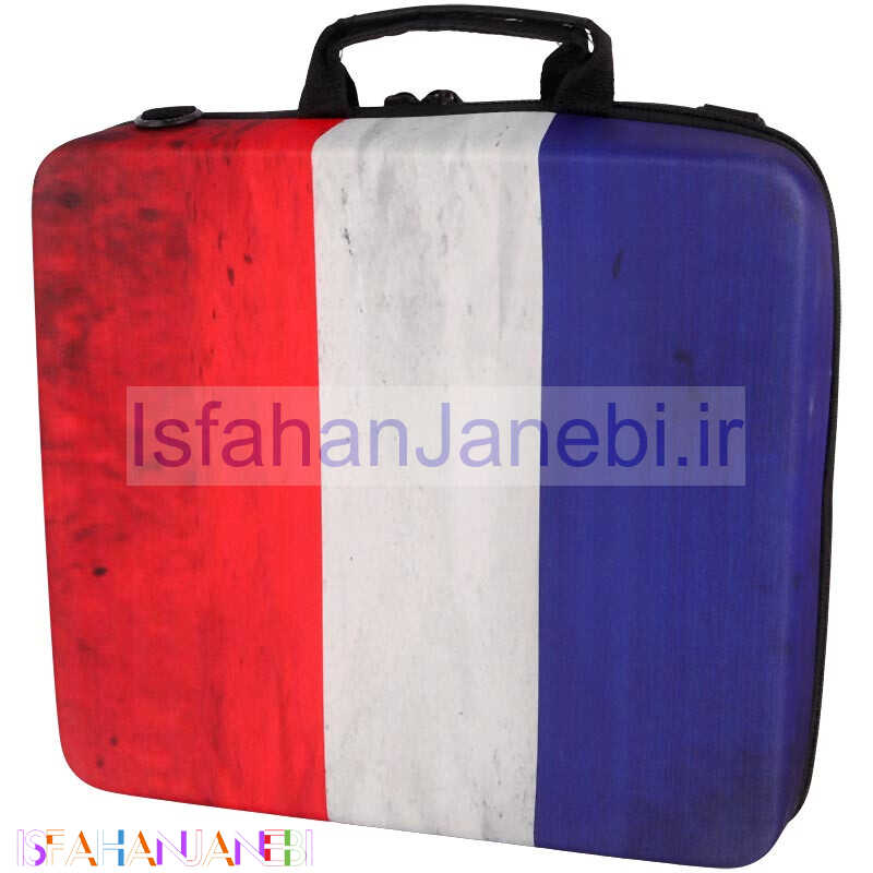 اصفهان جانبی-کیف کنسول بازی PS4 طرح پرچم فرانسه