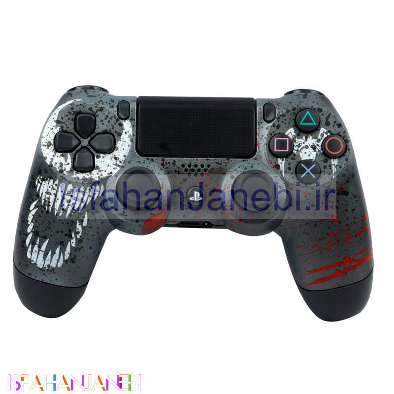 اصفهان جانبی-دسته بازی بی سیم SONY PlayStation 4 DualShock 4 High Copy طرح Venom 2