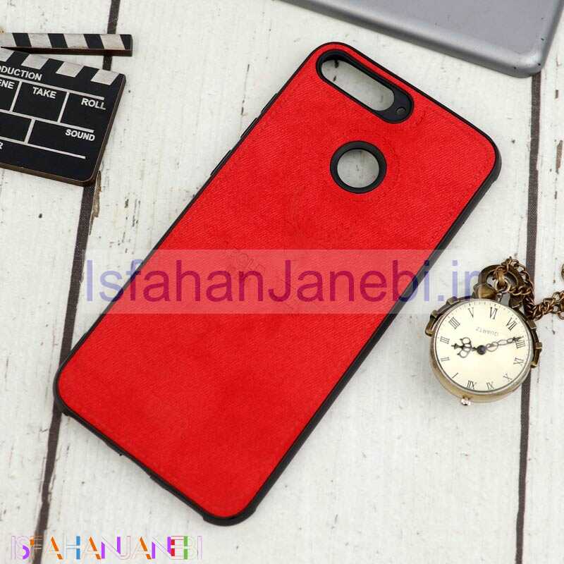 اصفهان جانبی-قاب چرمی محافظ لنزدار طرح گوزن Huawei Y6 Prime 2018