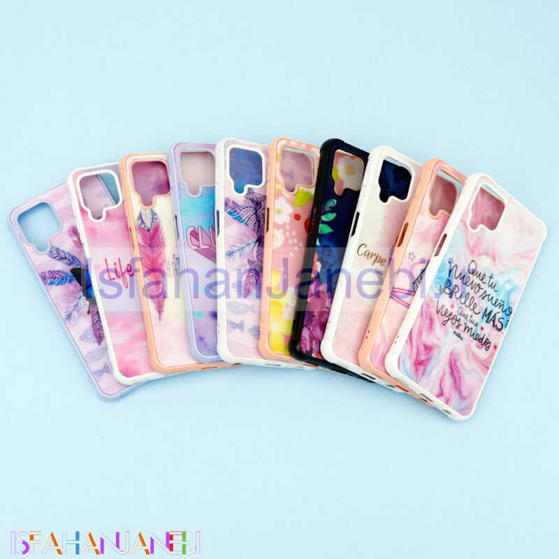 اصفهان جانبی-قاب لیزری طرحدار براق Samsung Galaxy A22 4G