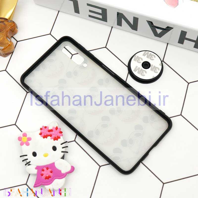 اصفهان جانبی-قاب فانتزی برجسته + پاپ سوکت طرح پاندا سامسونگ A7 2018 سری D