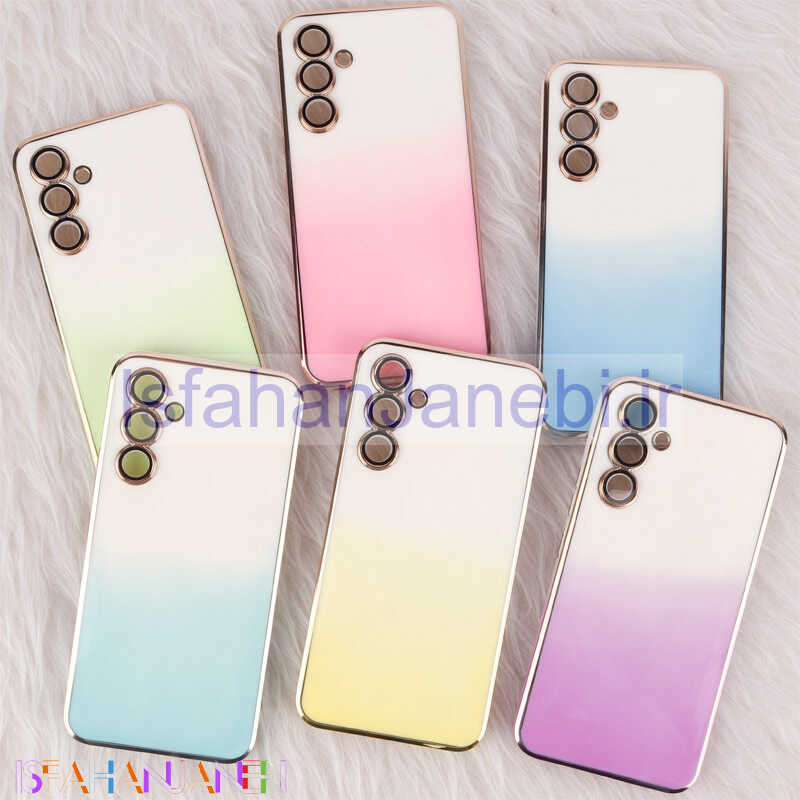 اصفهان جانبی-قاب My Case دو رنگ محافظ لنزدار Samsung Galaxy A54