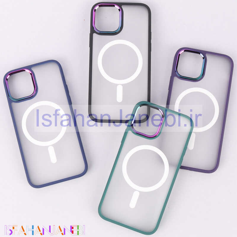 اصفهان جانبی-قاب شفاف Design Case مگ سیف iPhone 12