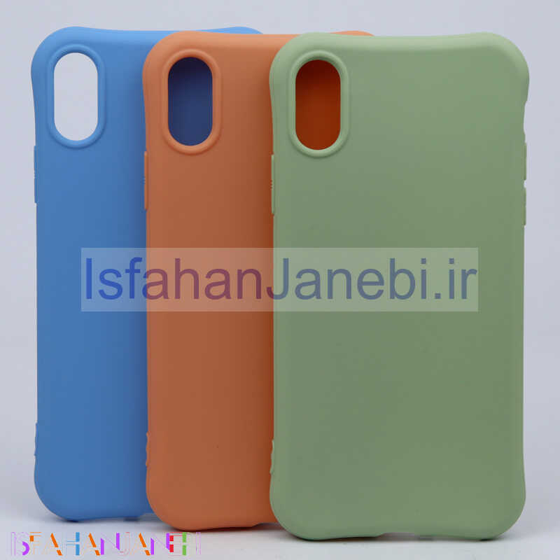 اصفهان جانبی-قاب ژله ای مات iPhone X/XS