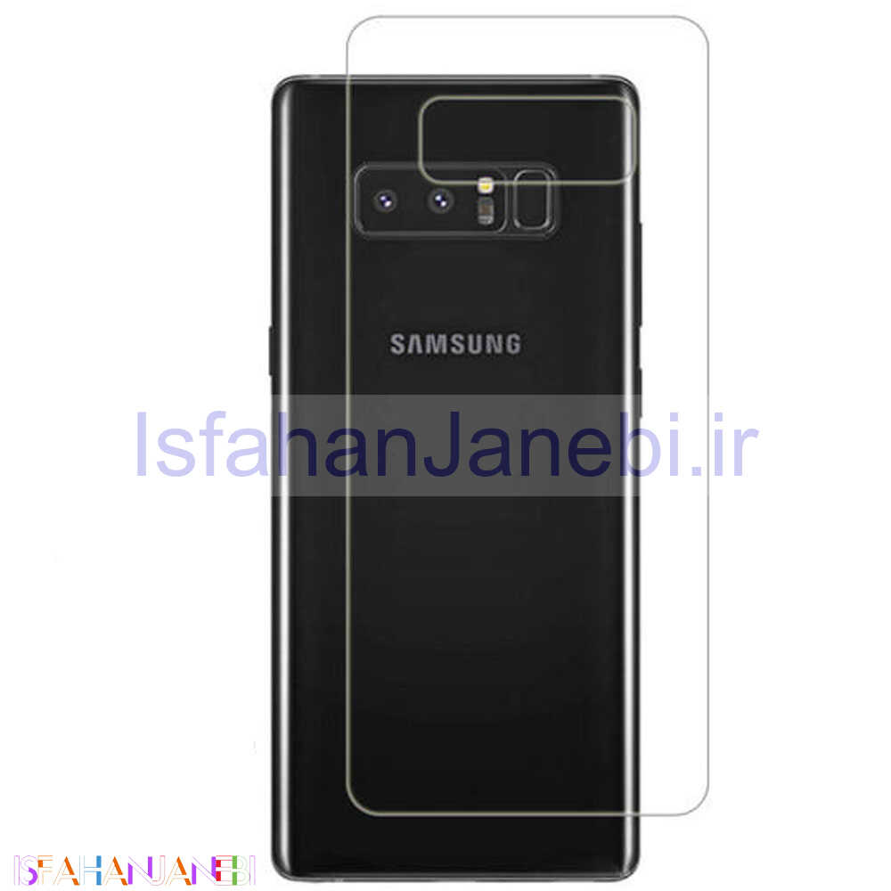 اصفهان جانبی-برچسب محافظ پشت گوشی سامسونگ Note 8