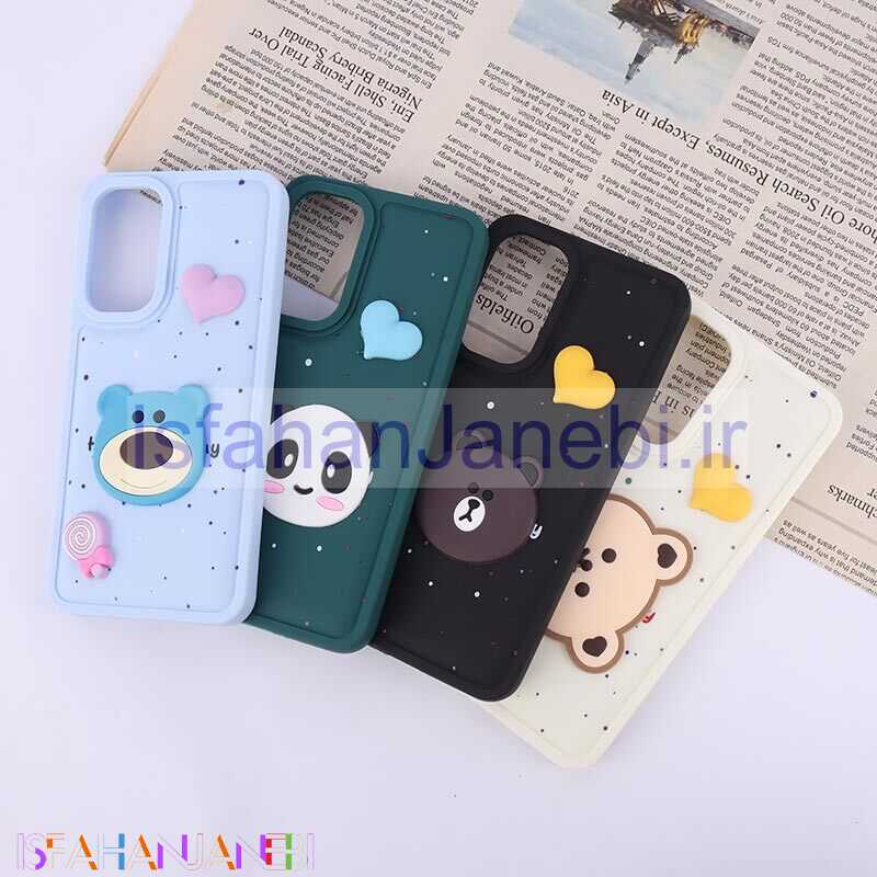 اصفهان جانبی-قاب ژله ای سامسونگ Galaxy A36 طرح آبنبات و قلب