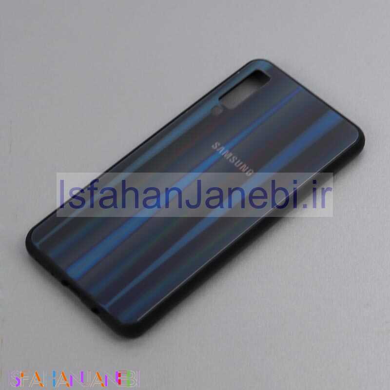 اصفهان جانبی-قاب لیزری پشت گلسی Samsung A7 2018 کد1 سری B