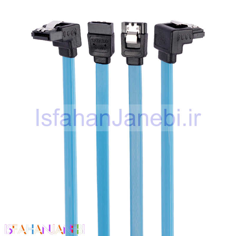 اصفهان جانبی-کابل Kaiser Sata Data 6Gb/s 40cm قفل دار بسته 4 عددی
