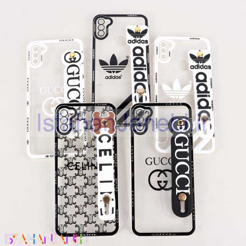 اصفهان جانبی-قاب شفاف فانتزی دستبندی محافظ لنزدار Samsung Galaxy A11