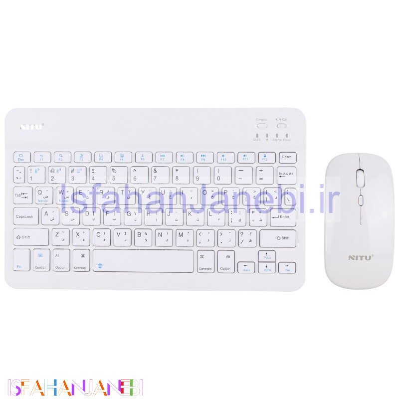 اصفهان جانبی-کیبورد و موس بی سیم نیتو NKB02