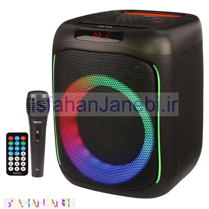 اصفهان جانبی-اسپیکر بلوتوثی تسکو TS 23357 + میکروفون و ریموت کنترل