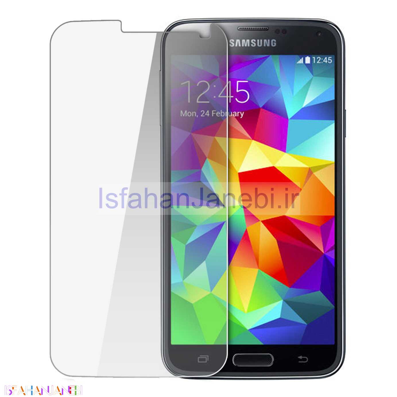 اصفهان جانبی-گلس شیشه ای Samsung Galaxy S5