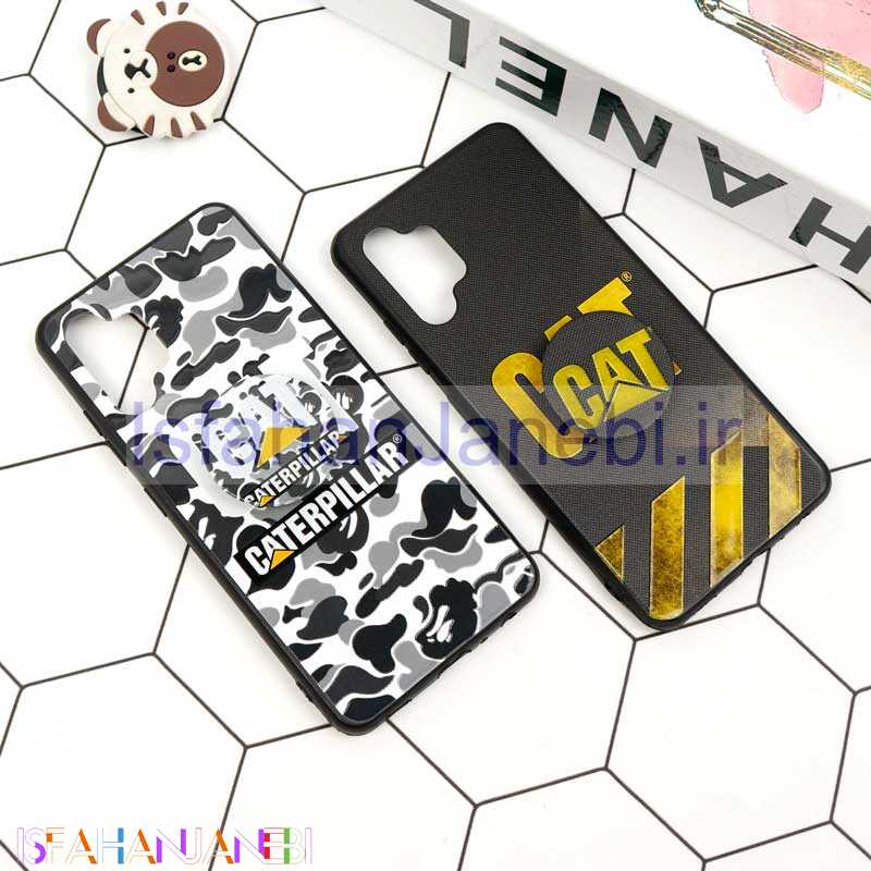 اصفهان جانبی-قاب فانتزی برجسته + پاپ سوکت طرح CAT سامسونگ A32 4G سری D