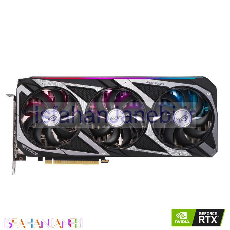 اصفهان جانبی-کارت گرافیک Asus ROG Strix GeForce RTX3050 OC 8GB GDDR6 128Bit