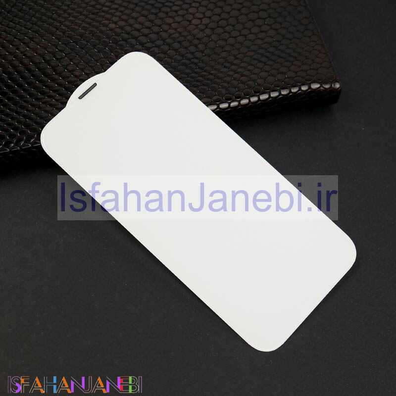 اصفهان جانبی-گلس تمام صفحه Anti Dust آیفون iPhone 13 Pro Max سفید
