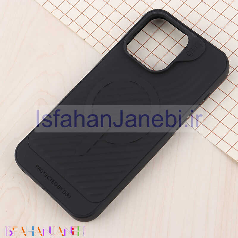 اصفهان جانبی-قاب سیلیکونی مگ سیف Gear4 آیفون iPhone 15 Pro Max