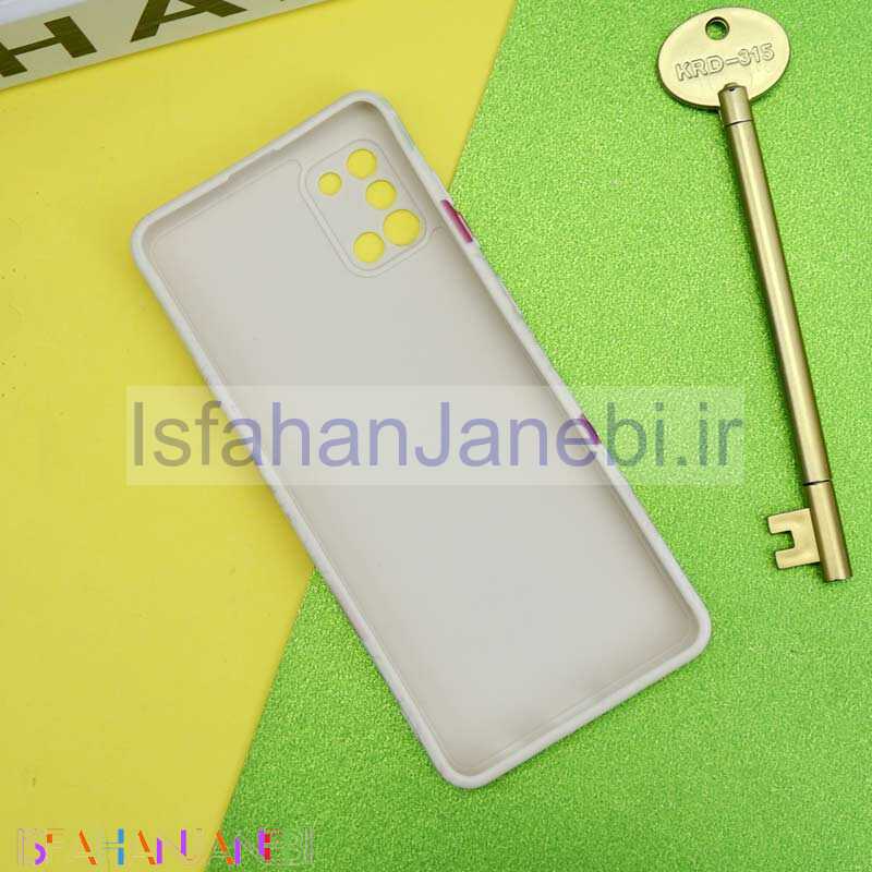 اصفهان جانبی-قاب سیلیکونی محافظ لنزدار طرح گل Samsung Galaxy A31